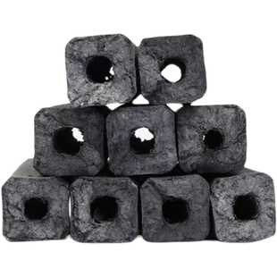 木炭烧烤碳无烟家用专用不起火果木室内炭块刚碳商用烤火环保竹炭