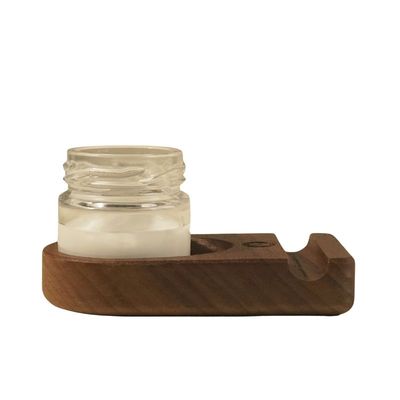 升级版墨水座蘸水笔架玻璃樽底座