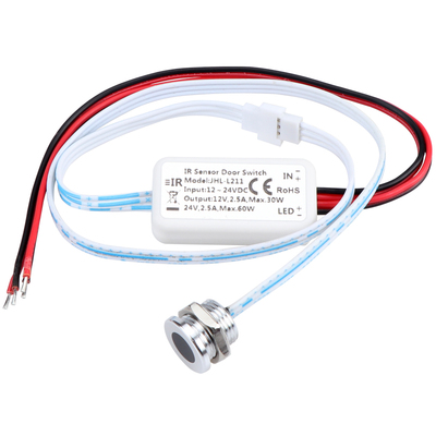 外贸品质暗装门碰开关开门灯亮