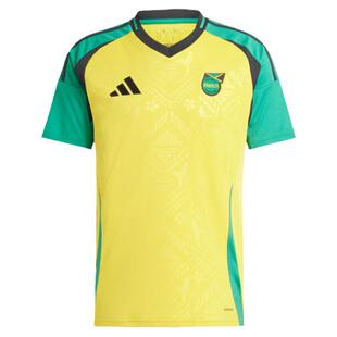 天朗足球阿迪达斯24美洲杯牙买加主场球迷版短袖球衣足球服IT8541