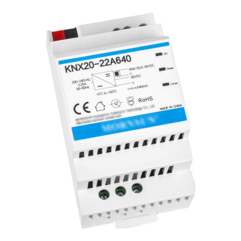 KNX20-22A640 ACDC机壳开关电源模块KNX总线输出30V入220V金升阳