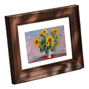 复古高级感相框空框摆台美式5寸6仿木质画框7寸8照片定制装裱挂墙