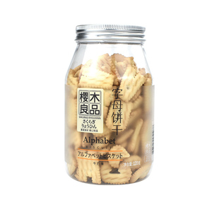 儿童饼干儿童牛奶瓶装120g饼干