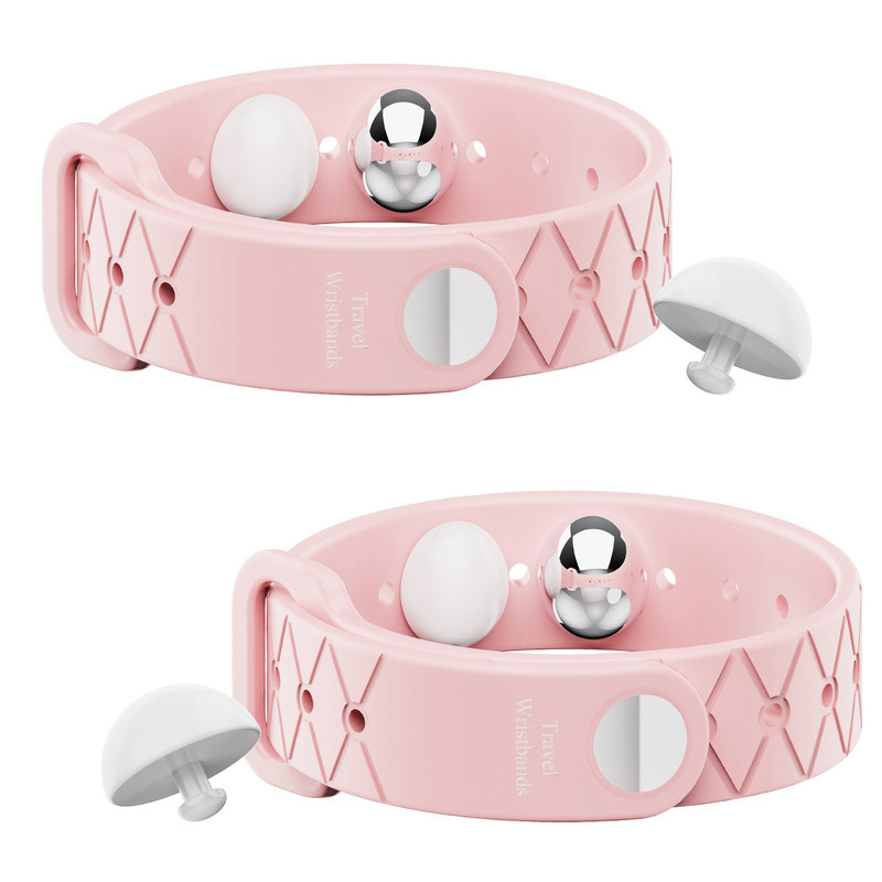 Anti Nausea Wristband硅胶防眩晕手环防晕船晕车晨吐一对