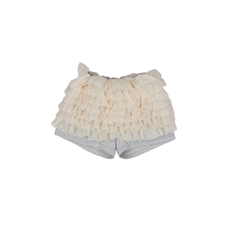 【ENG】Effet de Soleil中古波点短裙低腰迷你裙裤女装新品26夏