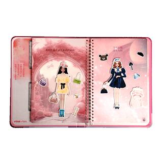 磁力贴公主换装贴纸磁力拼图益智小玩具儿童女孩子反复磁吸安静书