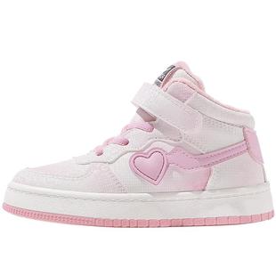 回力童鞋女童棉鞋2025年冬季新款中大童高帮运动鞋加绒儿童二棉鞋