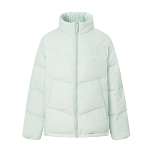 美特斯邦威羽绒服女士冬季新款保暖百搭纯色休闲舒适外套上衣ZZ