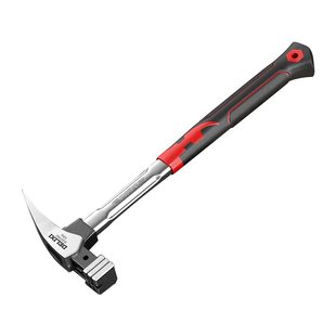 德力西电气羊角锤子木工专用铁锤家用榔头工具钉锤一体成型起钉