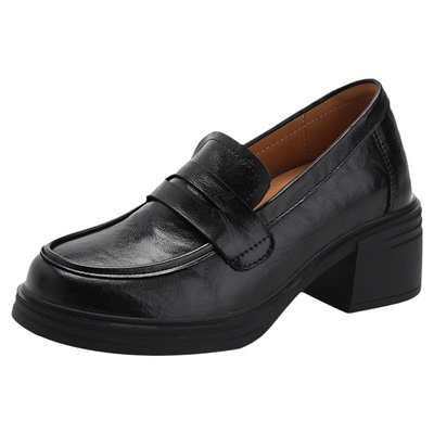 ZYIYI小个子复古英伦风乐福鞋