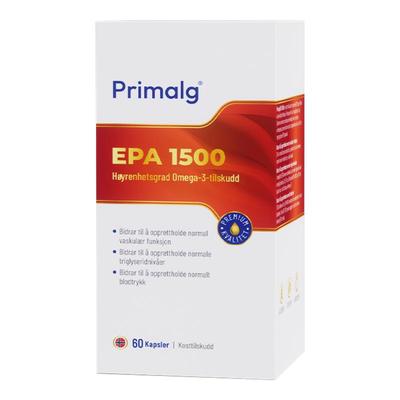 Primalg挪威高纯度97%EPA1500mg呵护情绪深海鱼油平衡血脂Omega-3