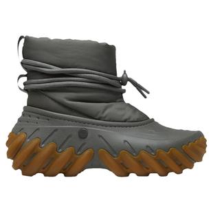 卡骆驰Crocs短靴波波鞋冬季棉鞋加绒保暖亲肤男女款舒适百搭情侣