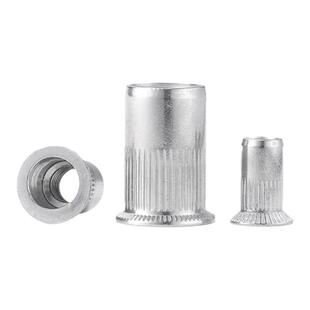 304不锈钢平头拉铆螺母铆螺帽拉帽沉头压铆锁紧螺丝M3M4M5M6M8M10