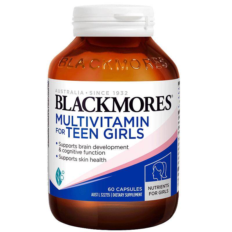 澳佳宝BLACKMORES活力少女综合营养素60粒维生素复合女士