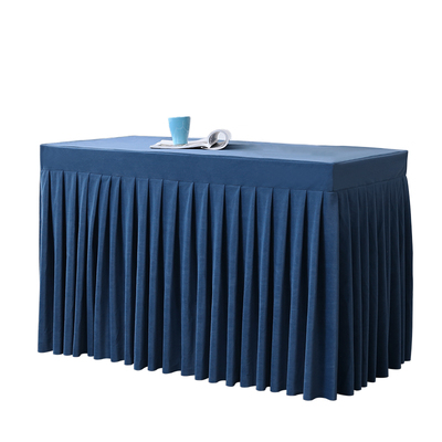 高档定制绒布长方形桌套