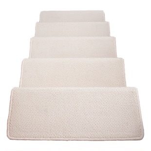 防水楼梯踏步垫免胶自粘家用别墅复式室内实木旋转自吸静音防滑毯