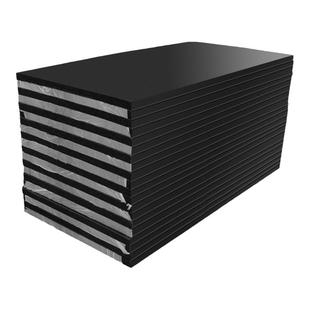 橡诺工业减震胶垫地板加厚硬橡胶板防振缓冲实心垫块机床防滑垫片