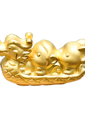 谁羽女足金三合生肖转运珠