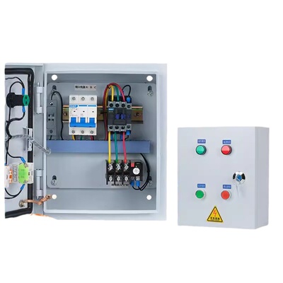 电控箱配箱电柜定做现货排烟风机三相水泵电机启动停止控制箱380v
