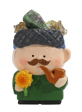 卡通公仔大艺术家盲盒摆件