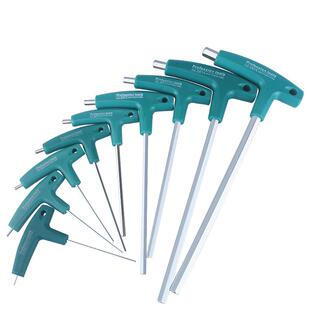 鹏工t型内六角扳手单个套装自行车六角匙螺丝刀加长L形内六方工具