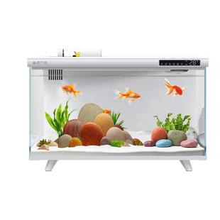 画法几何智能鱼缸连接app小型家用客厅桌面生态造景过滤一体新款