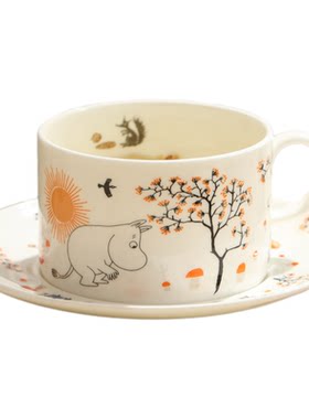 moomin姆明咖啡杯套装节日礼物