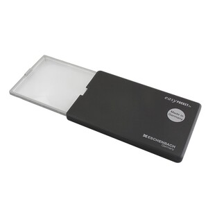 正品德国ESCHENBACH宜视宝6倍卡式带LED灯高清老人折叠便携放大镜