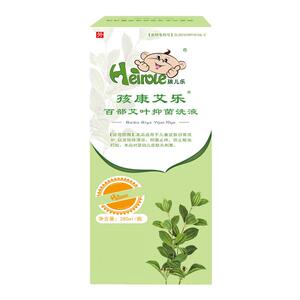 孩儿乐官方自营百部艾叶抑菌泡澡