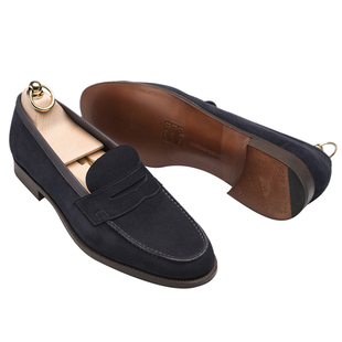英国Edward Green手工固特异皮鞋loafer乐福西装男鞋 Roiluxe现货