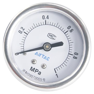 亚德客气压表0.4/1MPa压力表F-GS/GF/GU/3004M/4004M/4010M/5010M