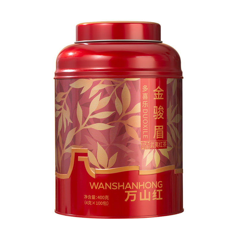 【囤货大包装】万山红武夷金骏眉红茶自己喝大份量高香茶叶400g