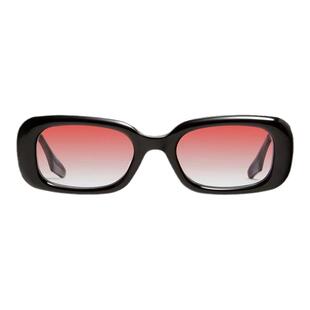 嘻哈风格rapper墨镜UV400防紫外线渐变粉色HIPHOP配近视太阳眼镜