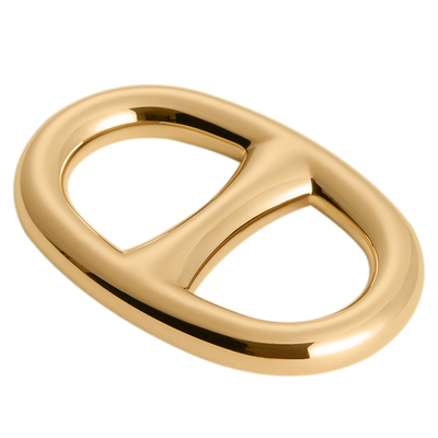 经典猪鼻子316精钢镜面丝巾扣