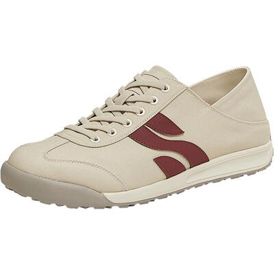 百思图新款复古百搭德训鞋