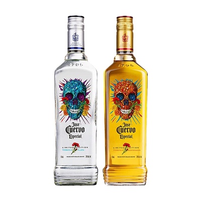 亡灵节限量版豪帅快活金银龙舌兰