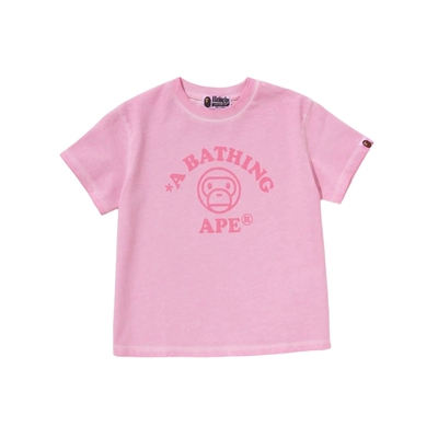 BABYMILO卡通小猴同色系短袖T恤