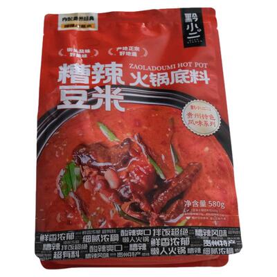 黔小二糟辣豆米火锅底料贵州特产