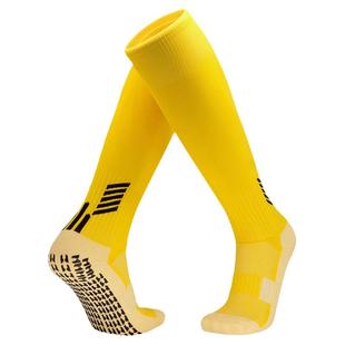 长筒防滑足球袜训练点胶袜男成人大童小童款毛巾底运动袜子配插板