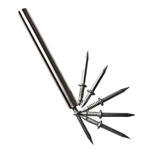 包邮高强度踢脚线安装固定隐形双向单头无痕钉双向羊角钉子单角钉