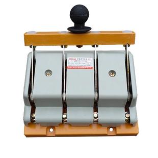 刀闸开关400A三相四线闸刀HD11F单投防误式隔离刀380V电闸200A600