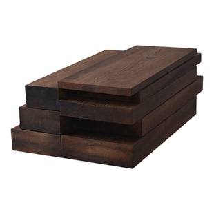 木条木方木板碳化防腐木条户外走廊公园景区长椅实木地板手工定制