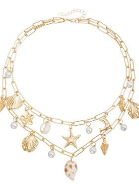 欧美夏季海边旅行度假氛围饰品