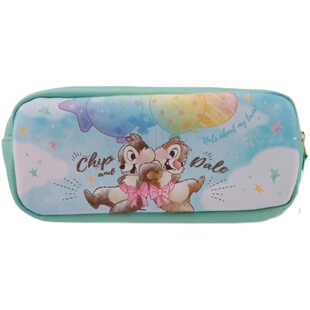 SUNSTAR 太阳星迪士尼限定款学生PU大容量笔袋文具收纳包防水便携