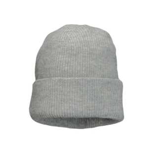 WORLDWIDE/大头围显脸小毛线帽秋冬宽松保暖护耳纯色针织帽冷帽潮