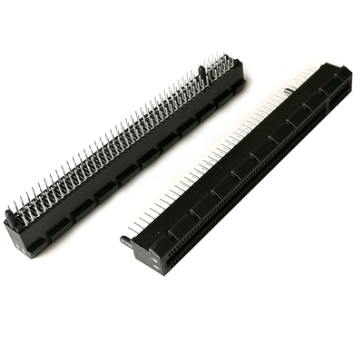 pcie内存插槽导柱式直插X16164P