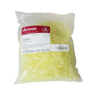 爱思进Axygen无菌无酶盒装滤芯吸头T-200-Y-R-S 10 200ul黄蓝枪头