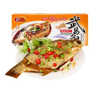 华夏金口武昌鱼300g*3盒湖北武汉特产红烧味风干鱼肉真空包装熟食