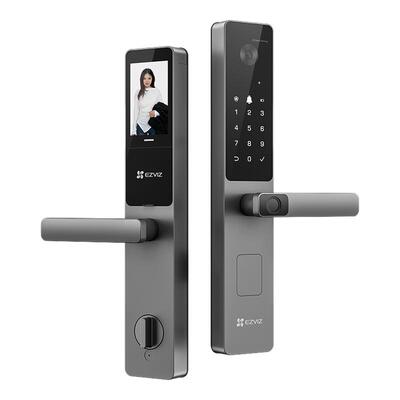 【新品】萤石AI人脸大屏掌静脉指纹锁智能防盗电子锁DL20FVS 4G版