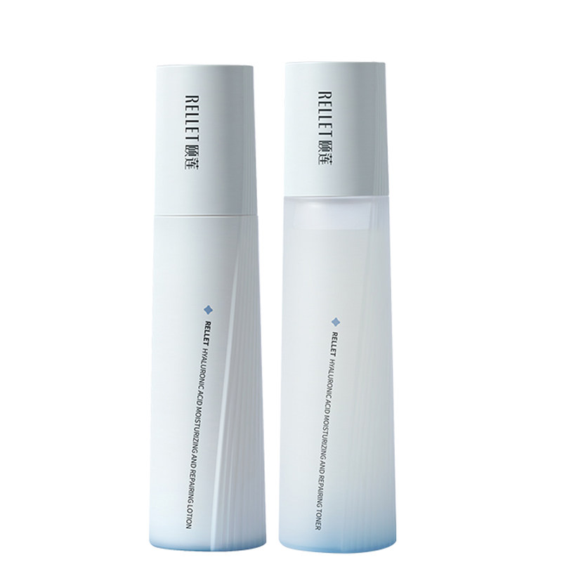 【送礼甄选】福瑞达颐莲高保湿嘭嘭水乳面霜pro礼盒玻尿酸修护